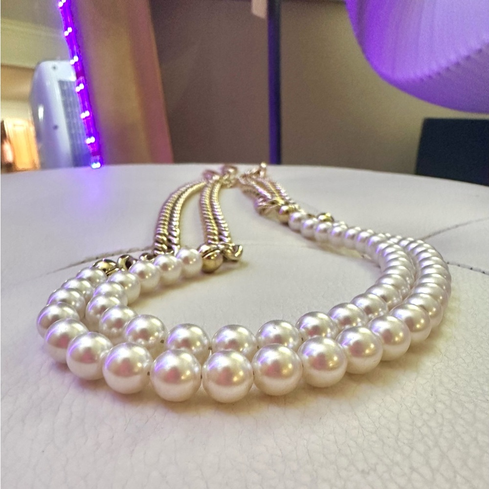 Bandolier gold and pearl strap only .